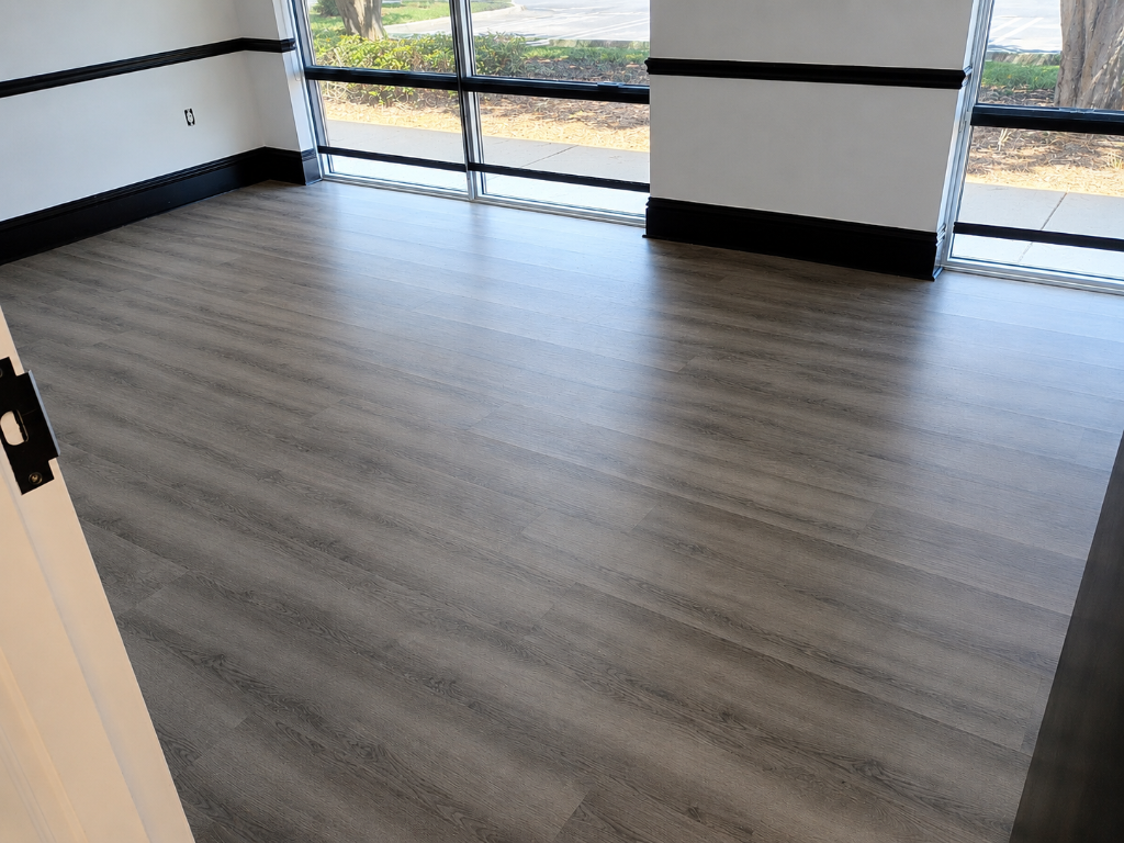 Commercial Flooring - Glue Down Luxury Vinyl
