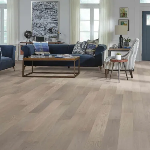 Arlington Stone Throw Oak laminate installed in room