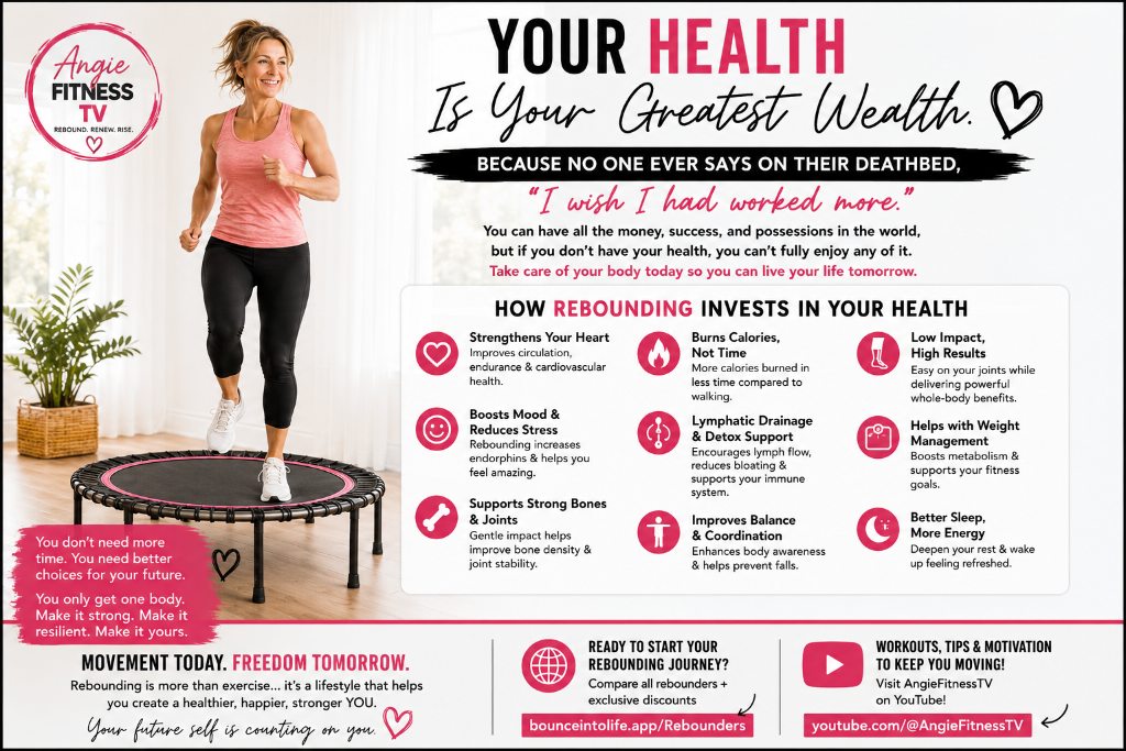 Your Health Is Your Greatest Wealth: Why Movement Must Become Your Greatest Priority — AngieFitnessTV