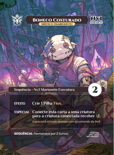 Boneco Costurado
