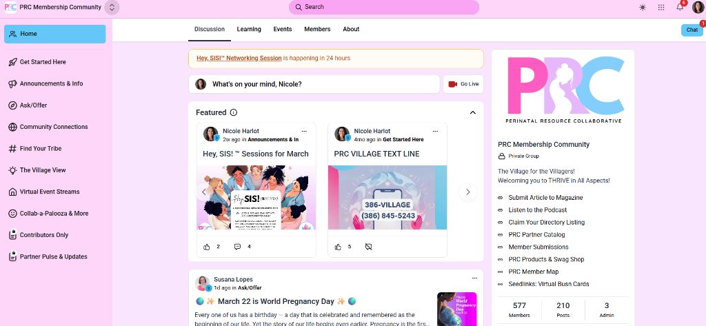Community Discussion Feed