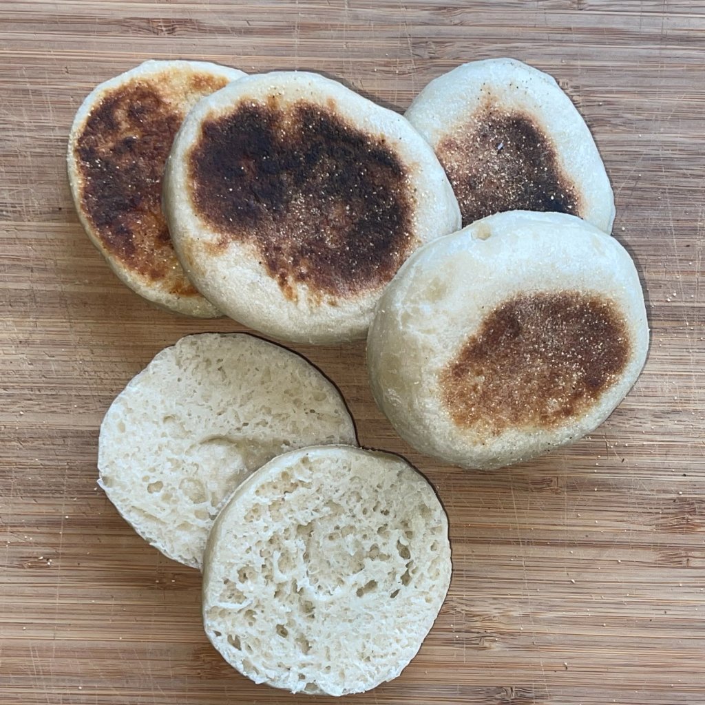 Sourdough English Muffins