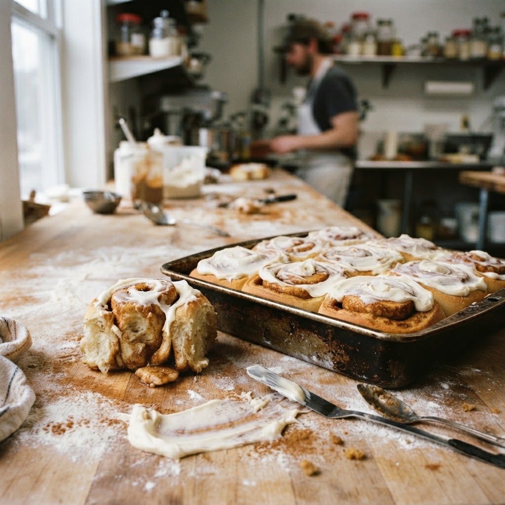Pumpkin Cinnamon Rolls