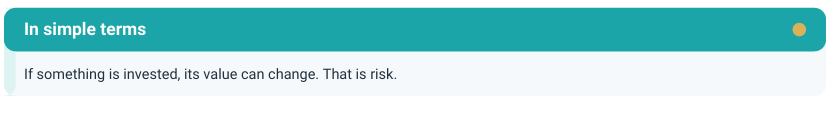 Investment uncertainty