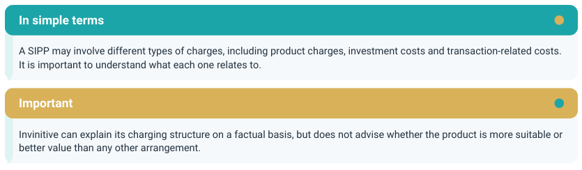 Charges summary