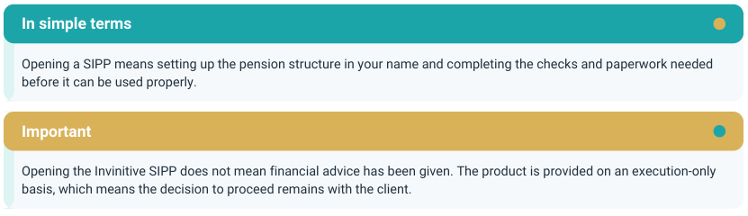 Account setup complete