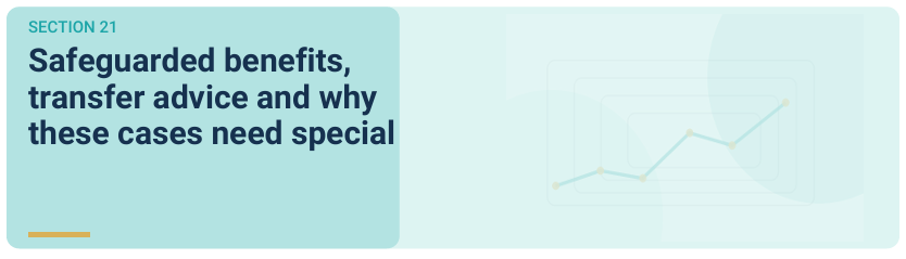 Safeguarded benefits