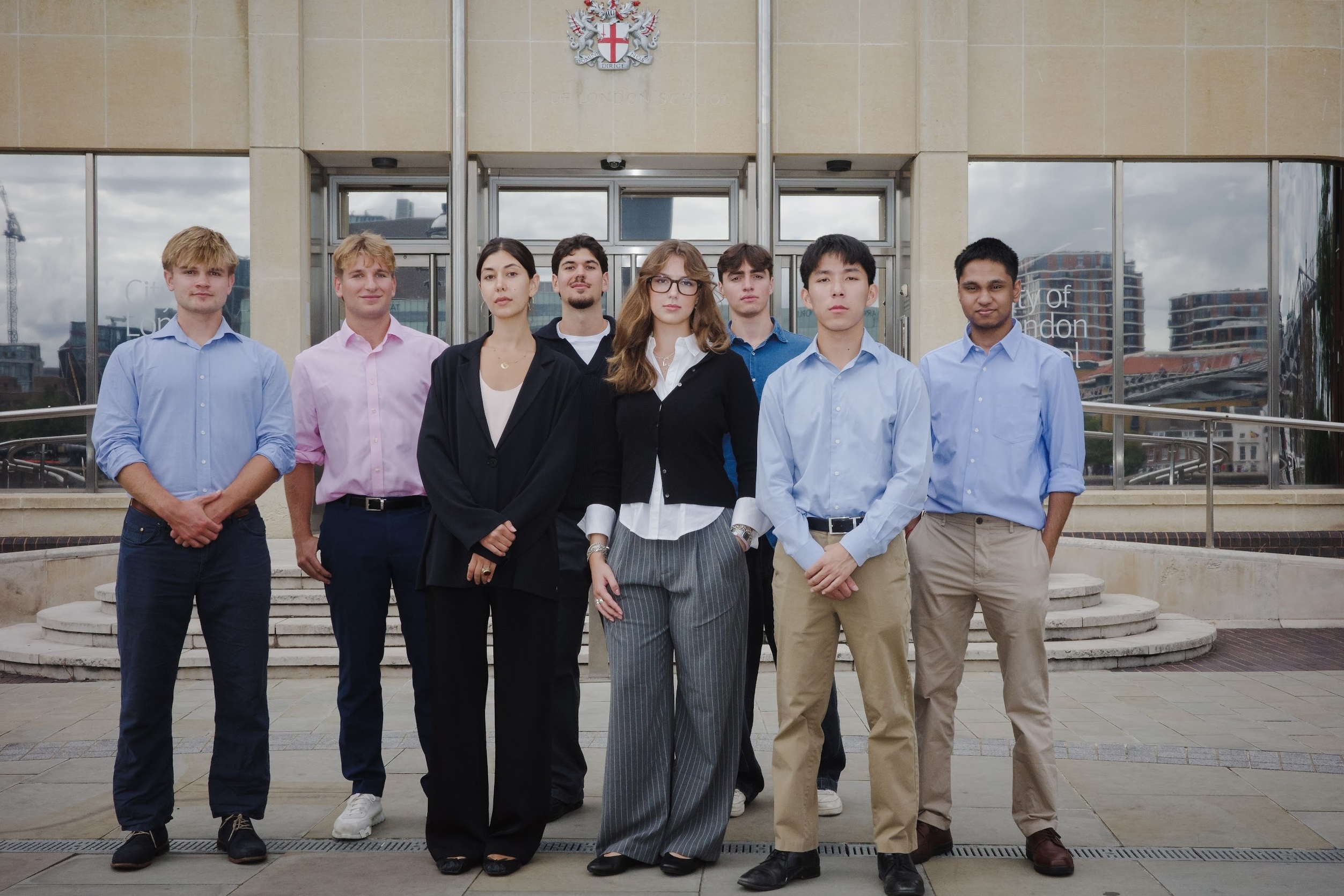 The inaugural cohort outside City of London School