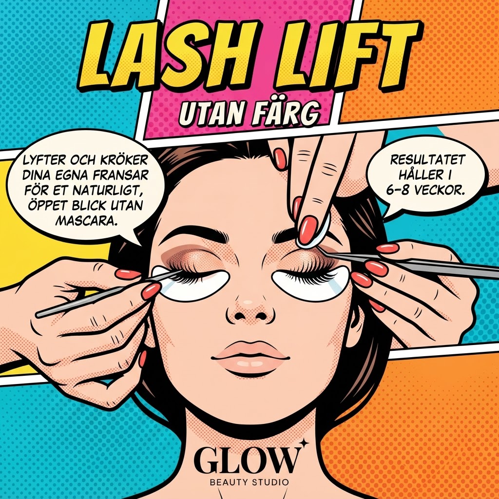 Lashlift utan färg