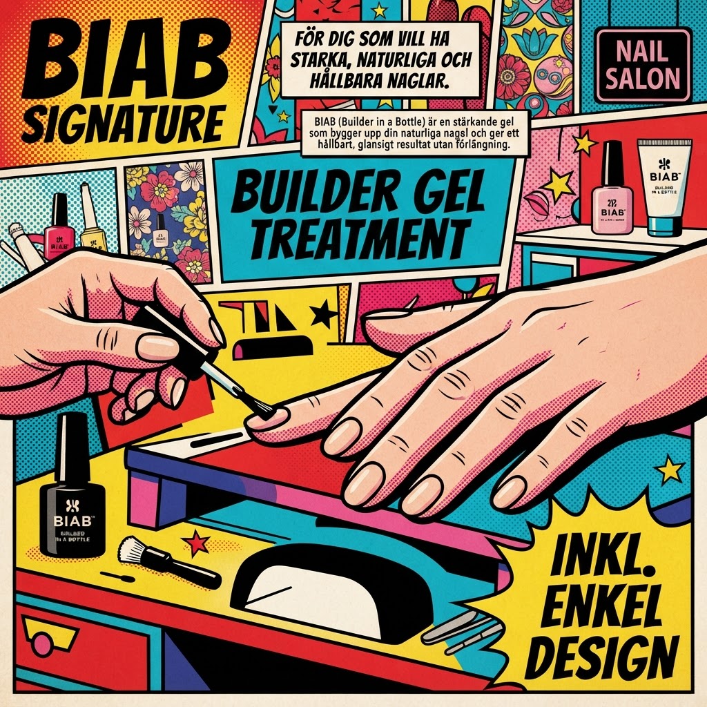 BIAB Signature Builder Gel Treatment (inkl. enkel design)