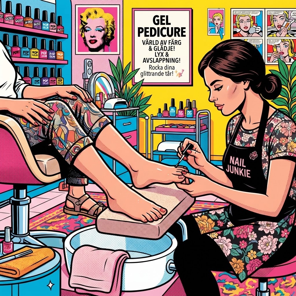 Gel Pedicure