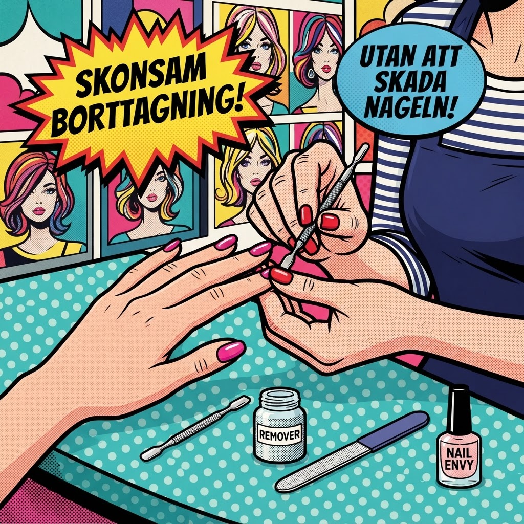 Borttagning av akryl/gel/polygel
