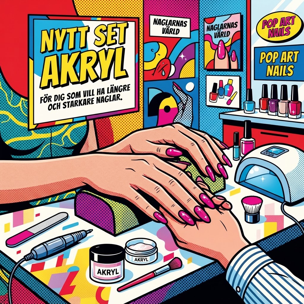 Nytt set akryl