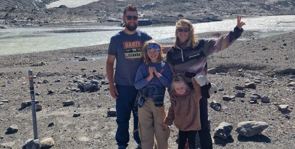 Our family at the lake