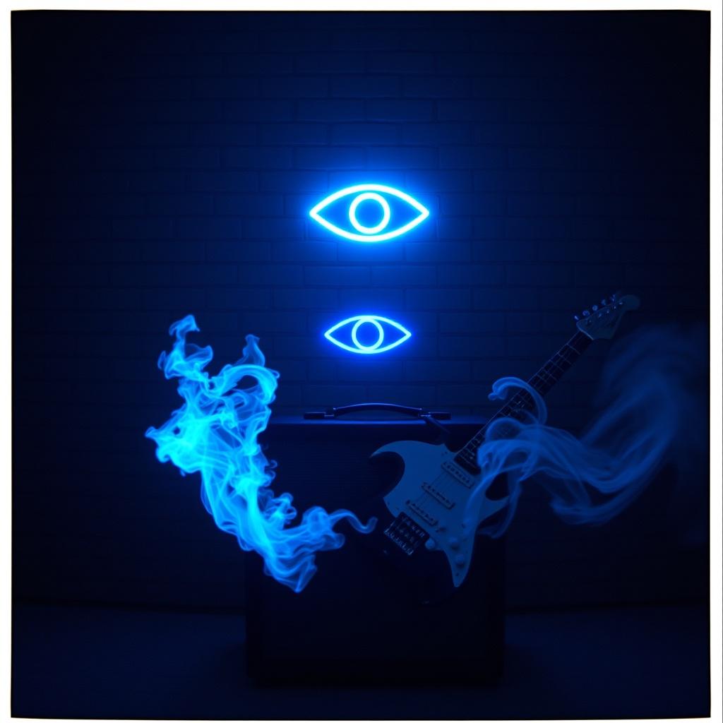 Burn the Night in Blue Fire