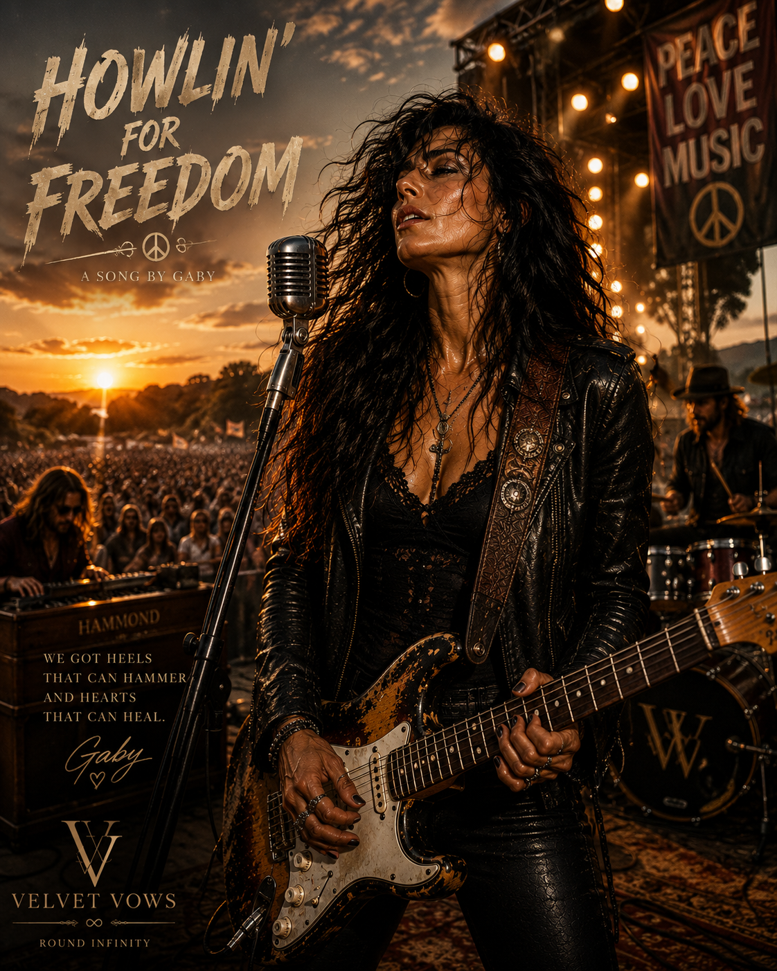 Howlin' For Freedom by Velvet Vows