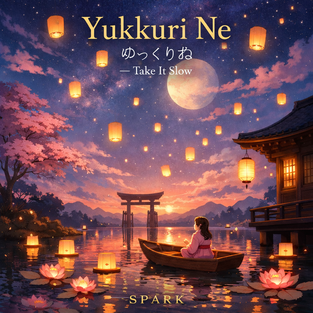 “Yukkuri Ne” — Take it slow.
