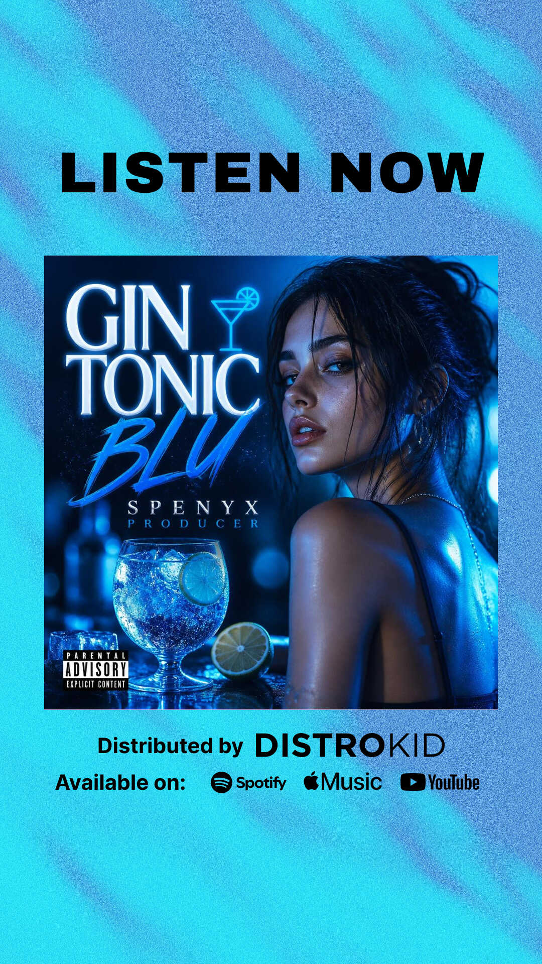 GIN TONIC BLU
