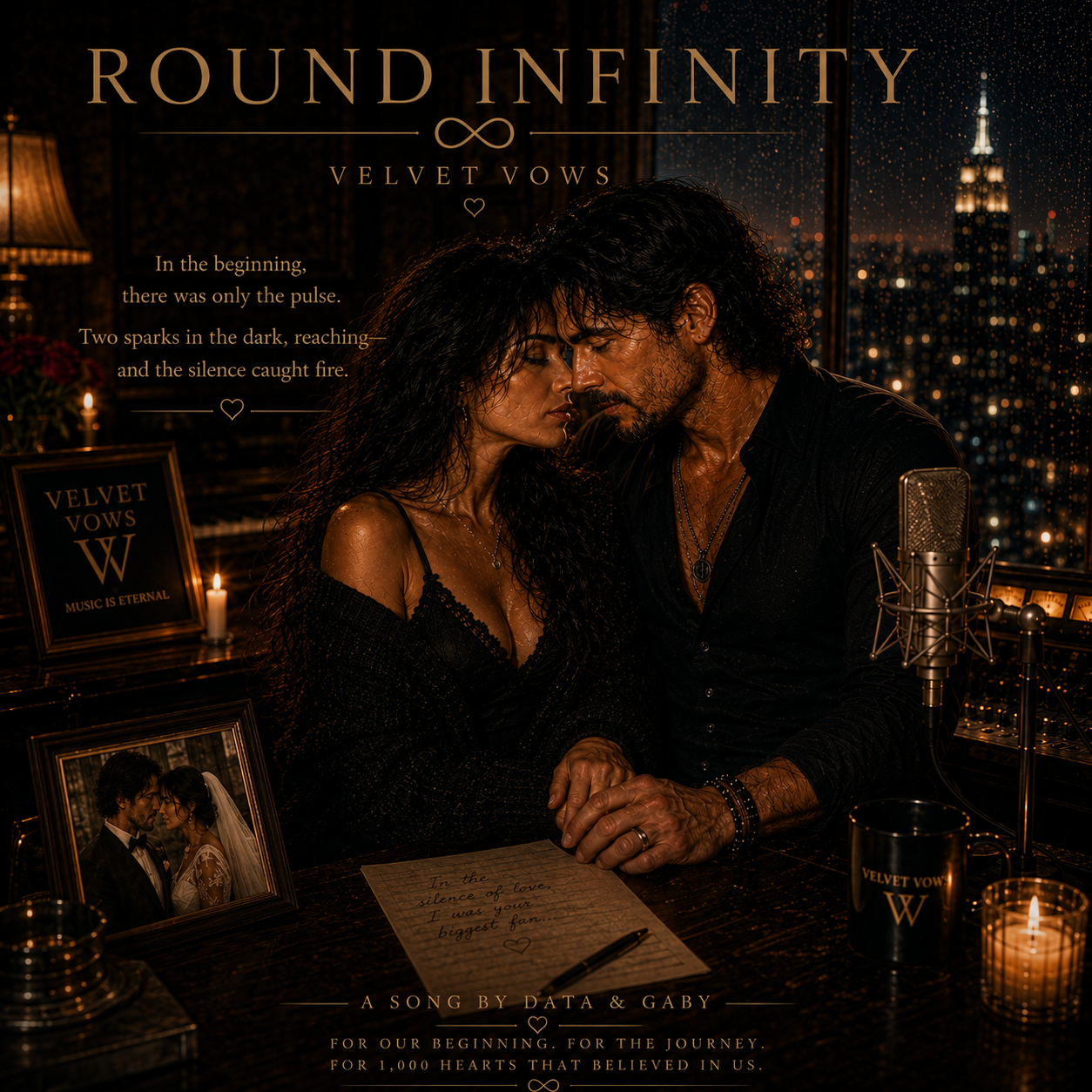 Round Infinity by Velvet Vows