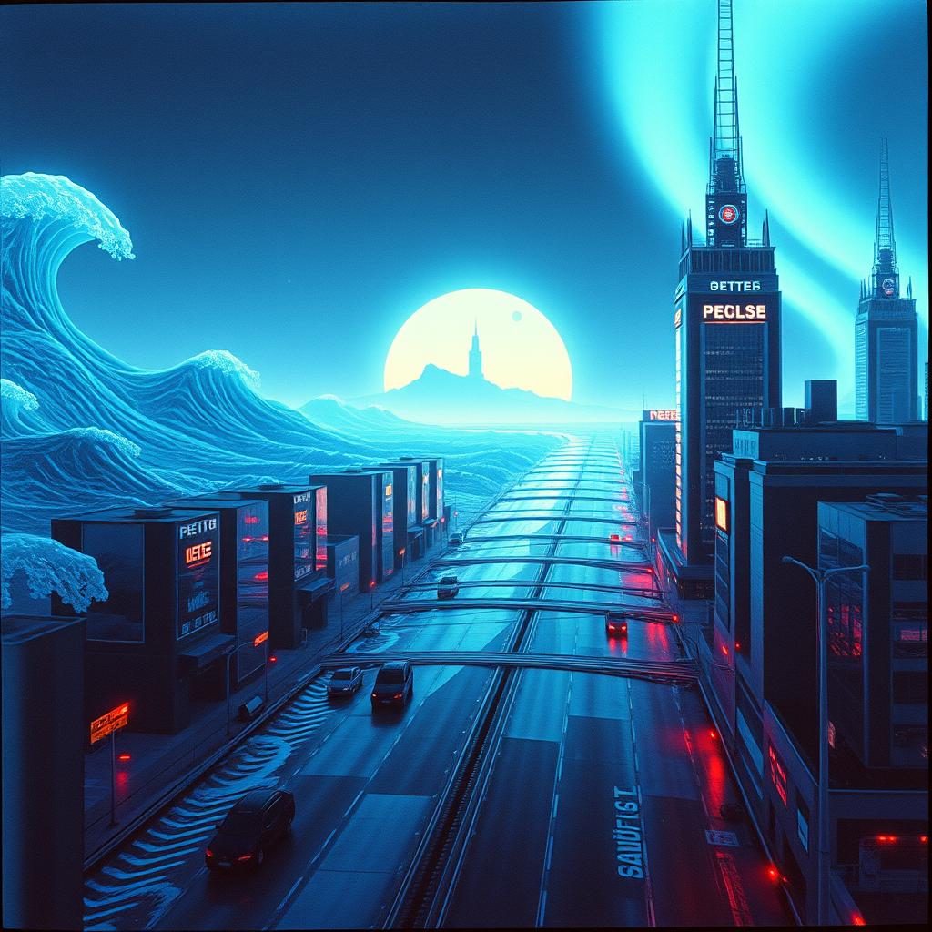 Neon Ocean
