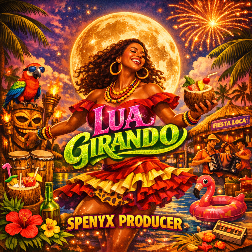 LUA GIRANDO 
