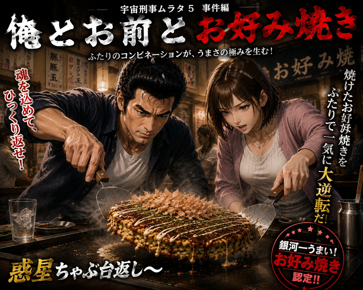 宇宙刑事ムラタ_俺とお前とお好み焼き(惑星ちゃぶ台返し)