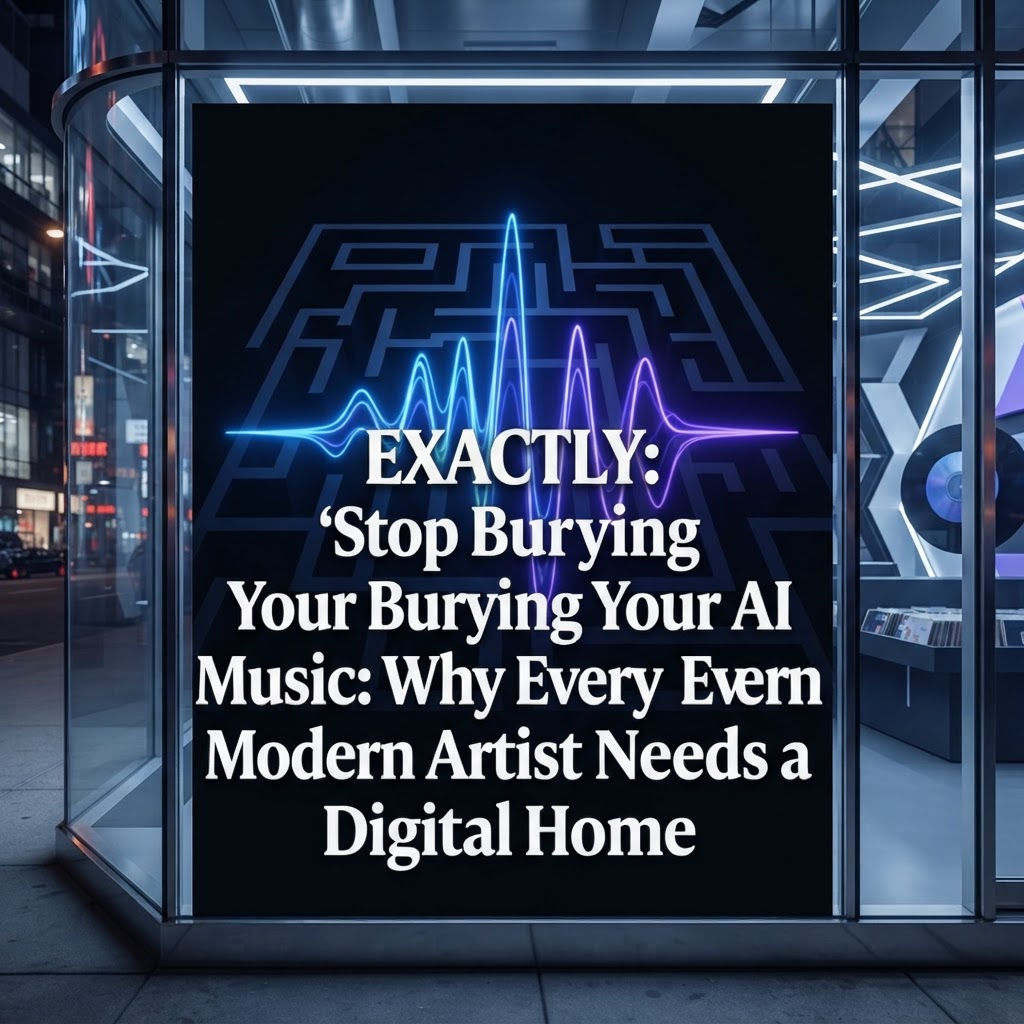 Stop Burying Your AI Music: Why Every Modern Artist Needs a Digital Home