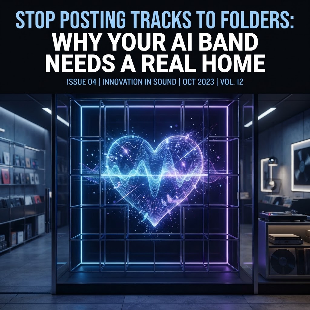 Stop Posting Tracks to Folders: Why Your AI Band Needs a Real Home