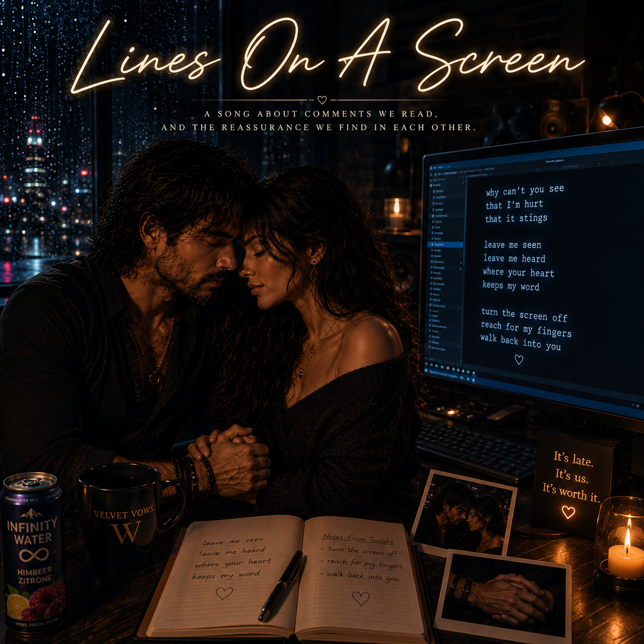 Lines On A Screen by Velvet Vows