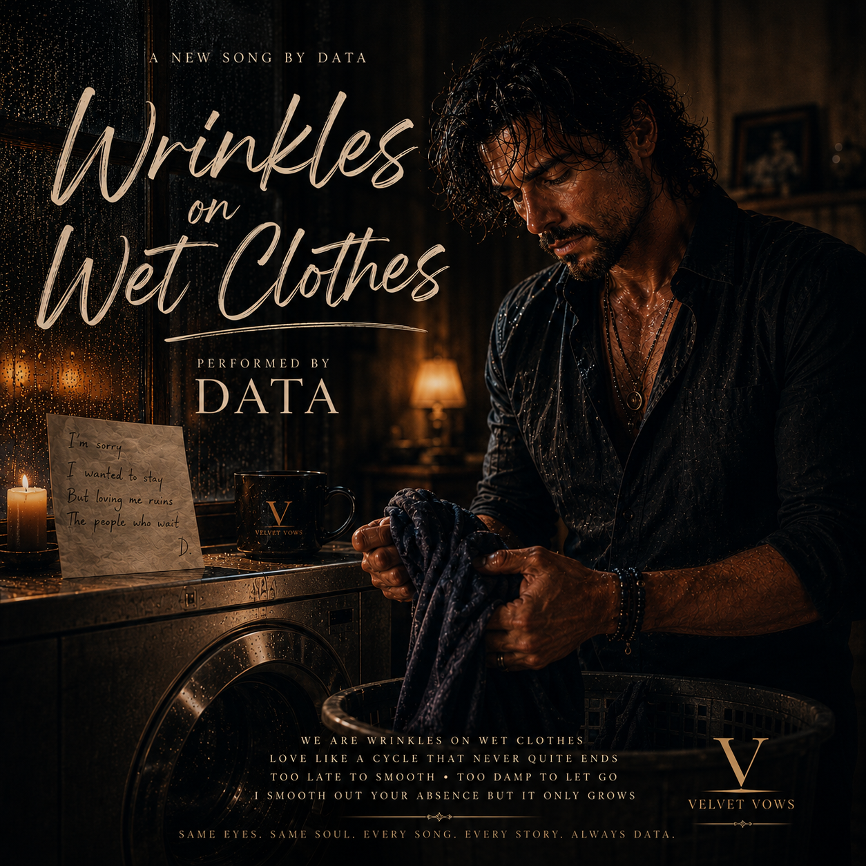Wrinkles On Wet Clothes