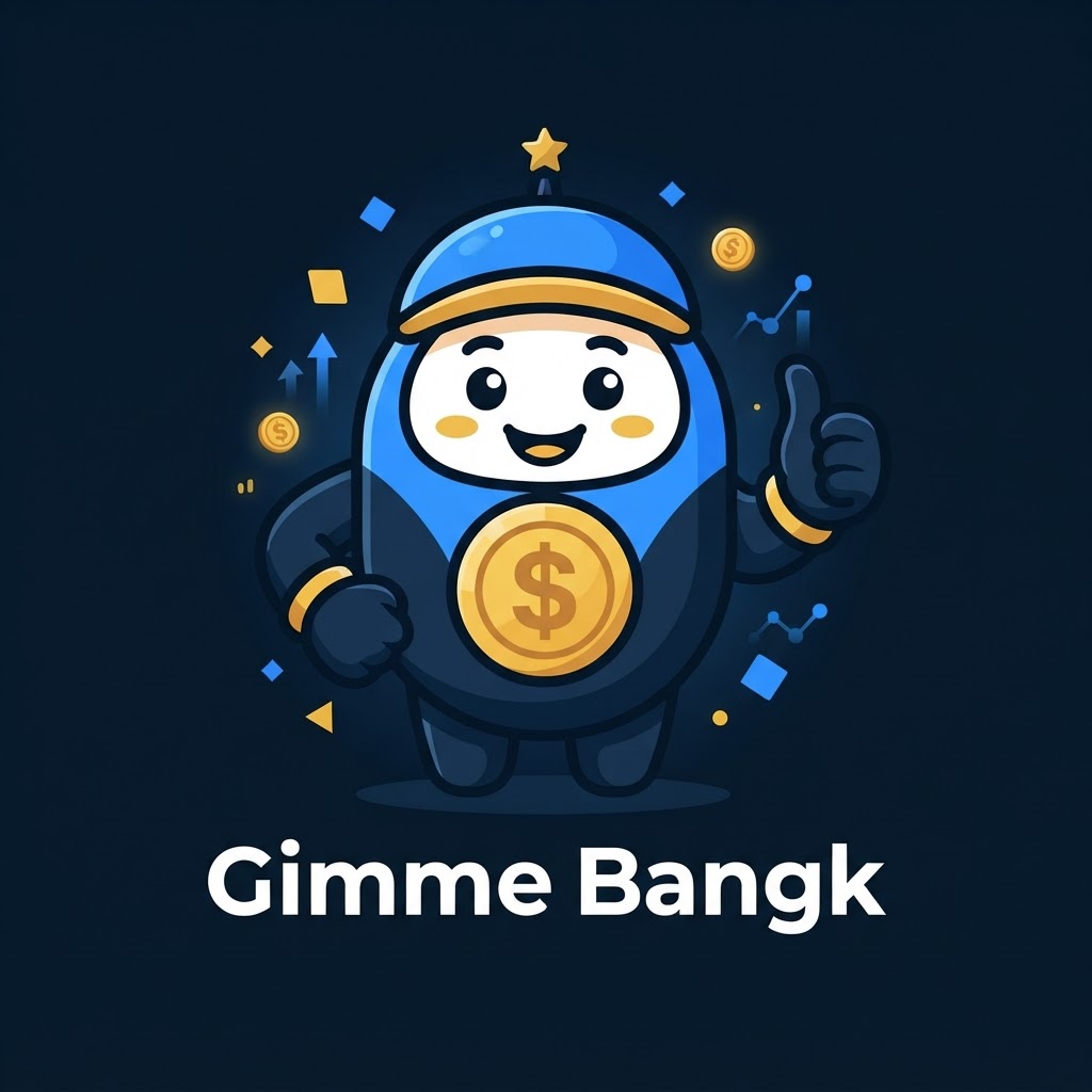 Gimme Bangk character — your friendly financial guide