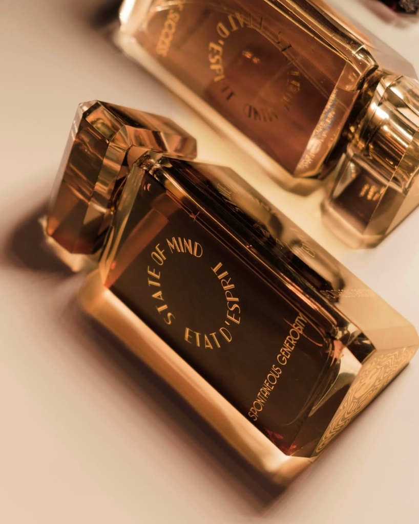 State of Mind perfume bottles