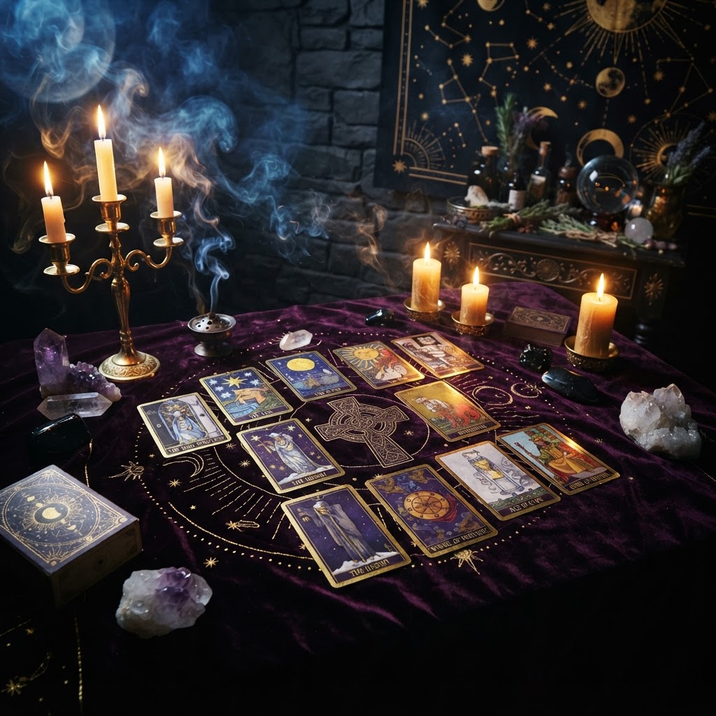 Mystical tarot reading
