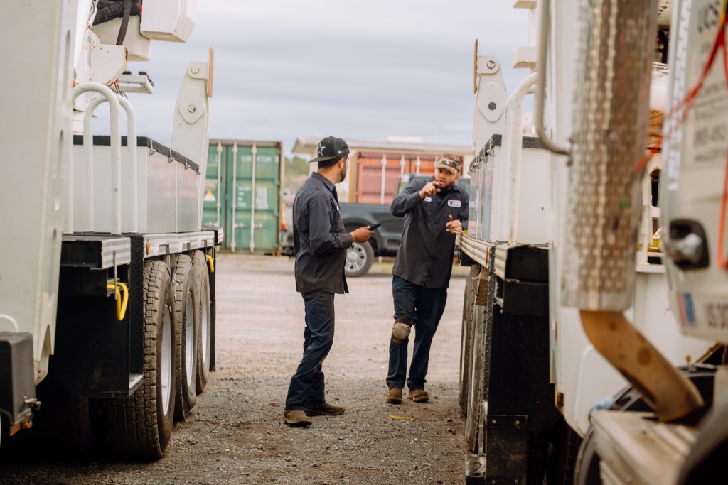 Tennessee utility equipment service contractor fleet support mobile fleet maintenance utility truck