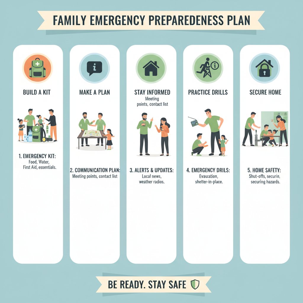 How to Prepare Your Family for Emergencies: A Comprehensive Guide
