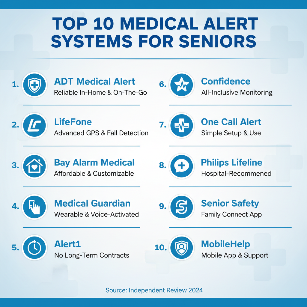Top 10 Medical Alerts for Seniors: Ensure Their Safety with Technology