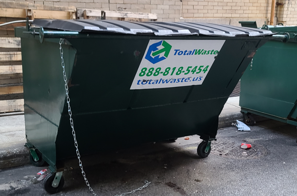 3 Yard Rearload Dumpster