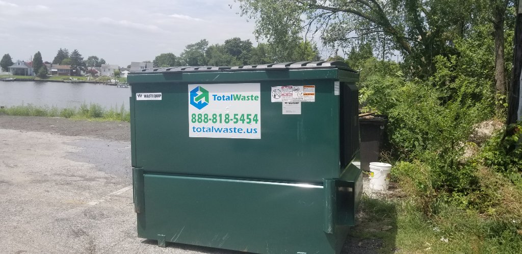 6 Yard Commercial Dumpster