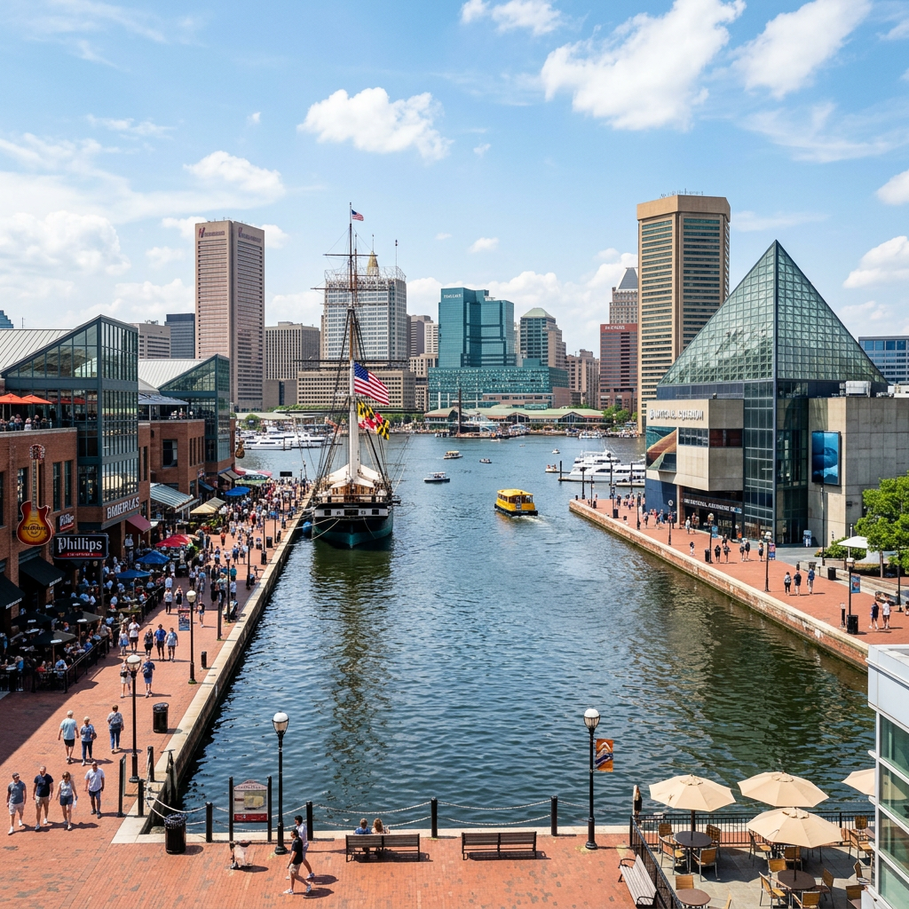 Commercial trash and dumpster service in Inner Harbor, MD 21202