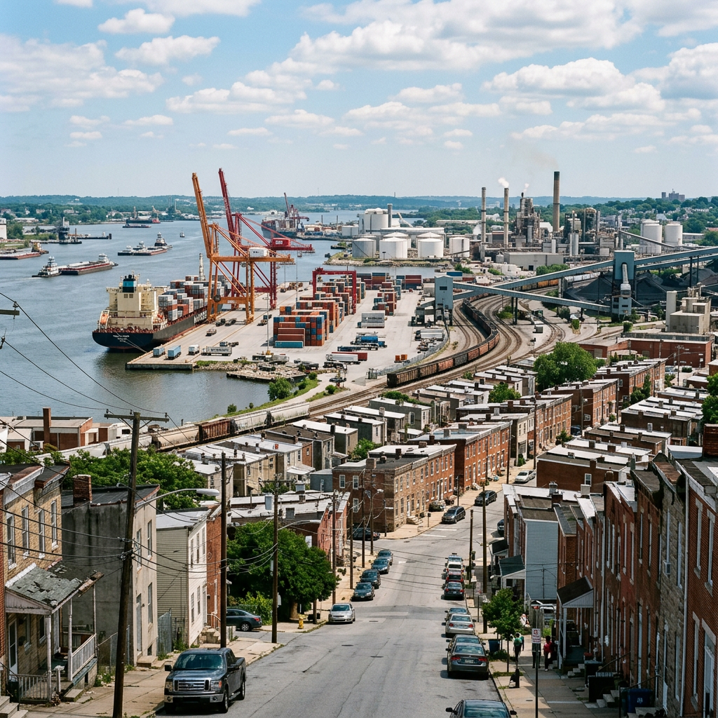 Commercial trash and dumpster service in Curtis Bay, MD 21226