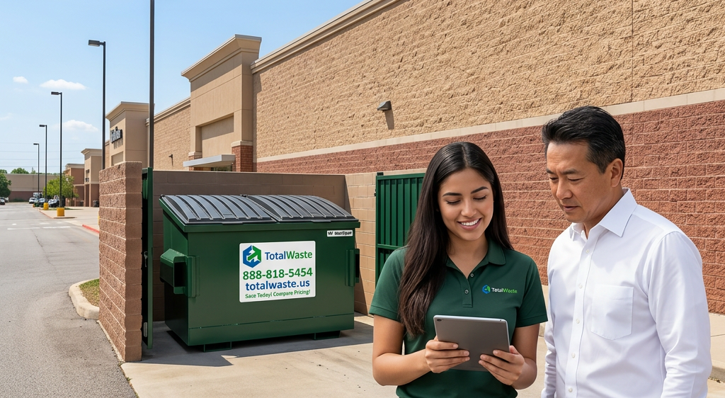 Commercial dumpster service Baltimore MD