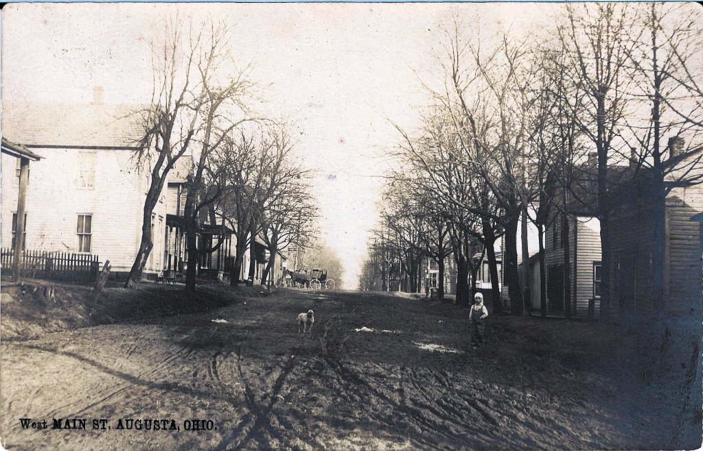 West Main Street, Augusta, Ohio — 1910