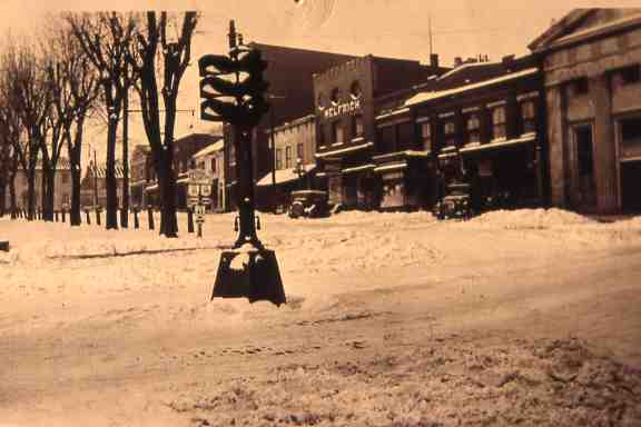 West Side of Square — Before 1935