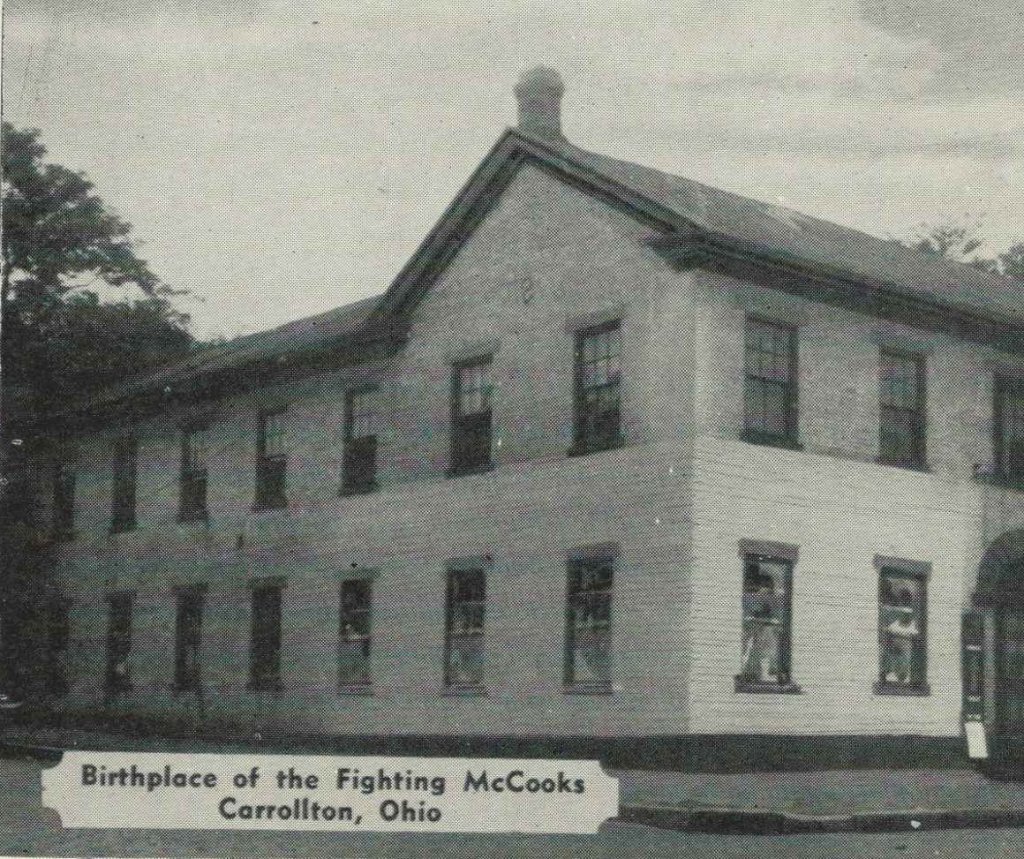 Birthplace of the Fighting McCooks, Carrollton, Ohio