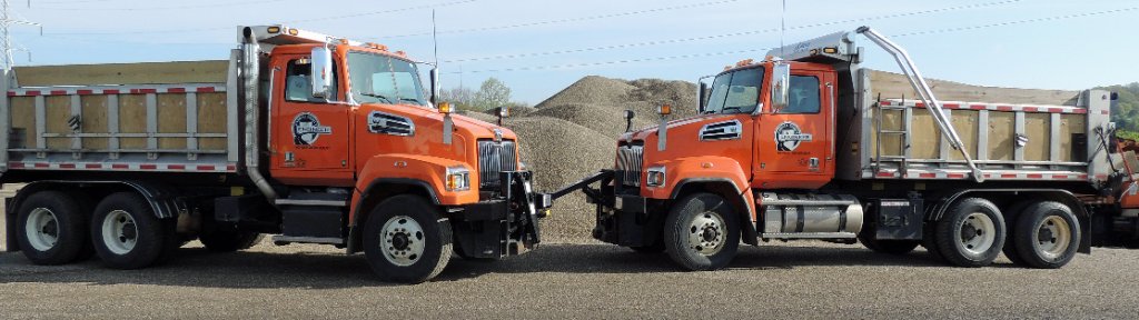 Carroll County Engineer trucks