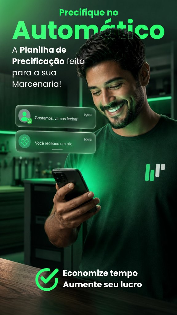 Planilha Automática 2.0 MarcenPRO