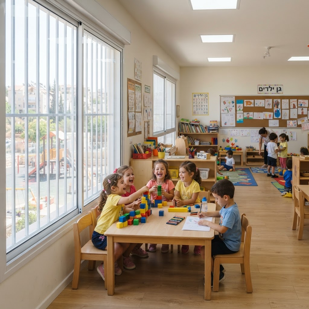 סורגים שקופים לגן ילדים / מעון – בטיחות למוסדות חינוך - מאמר מקצועי על סורגים שקופים