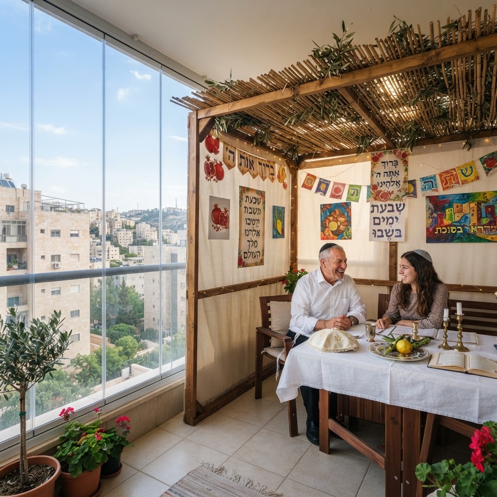 סורגים שקופים למרפסת סוכה – האם אפשר לבנות סוכה עם סורג שקוף? - מאמר מקצועי על סורגים שקופים
