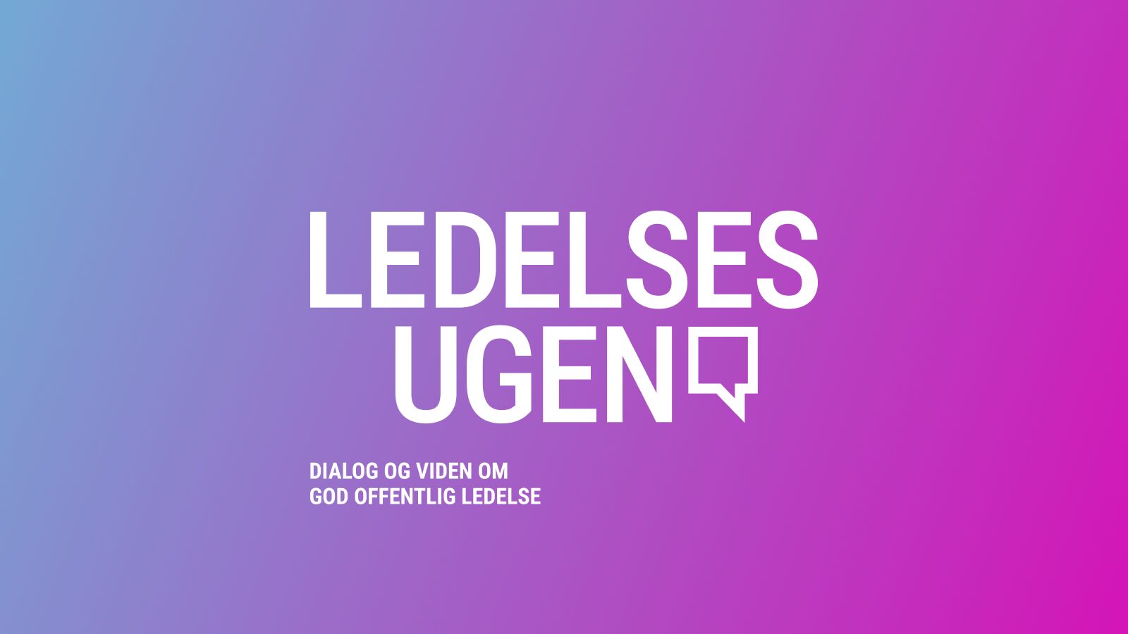 Ledelsesugen