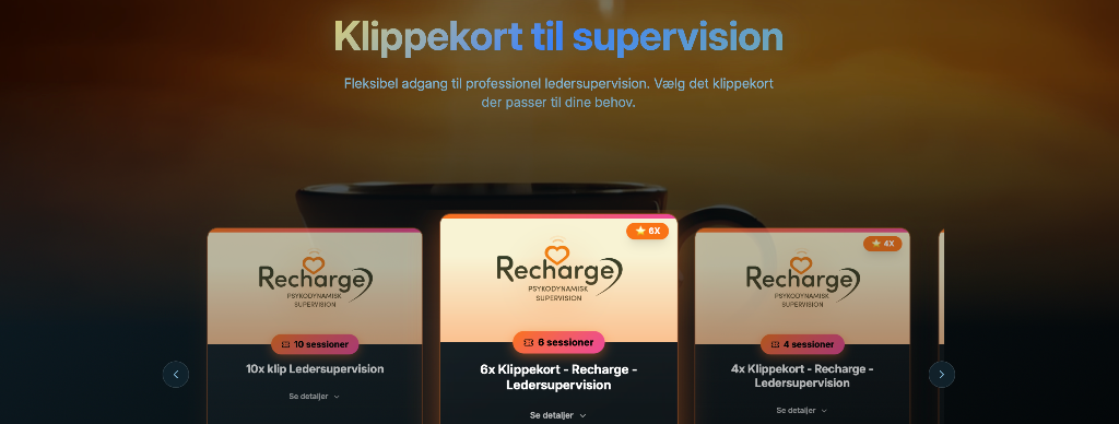 Klippekort til Ledersupervision — Psykodynamisk Supervision